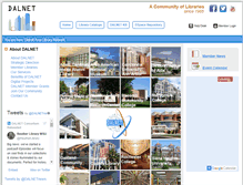 Tablet Screenshot of dalnet.lib.mi.us