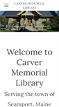 Mobile Screenshot of carver.lib.me.us