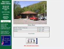 Tablet Screenshot of pinegrove.lib.wv.us