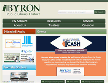 Tablet Screenshot of byron.lib.il.us