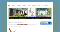 Desktop Screenshot of cary-memorial.lib.me.us