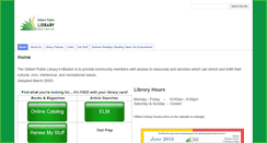 Desktop Screenshot of gilbert.lib.mn.us