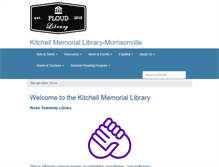 Tablet Screenshot of morrisonville.lib.il.us