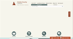 Desktop Screenshot of anoka.lib.mn.us
