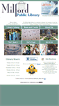 Mobile Screenshot of milford.lib.in.us