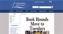 Desktop Screenshot of gnaden.lib.oh.us