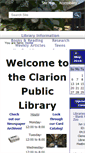 Mobile Screenshot of clarion.lib.ia.us