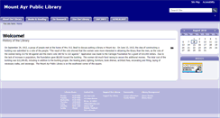 Desktop Screenshot of mtayr.lib.ia.us