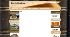 Desktop Screenshot of eldon.lib.ia.us