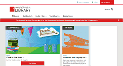 Desktop Screenshot of catalog.lawrence.lib.ks.us