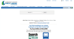 Desktop Screenshot of lincc.clermont.lib.oh.us