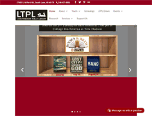 Tablet Screenshot of lyon.lib.mi.us