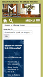 Mobile Screenshot of manchester.lib.nh.us