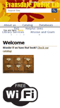 Mobile Screenshot of evansdale.lib.ia.us