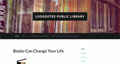 Desktop Screenshot of loogootee.lib.in.us