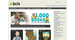 Desktop Screenshot of bcls.lib.nj.us