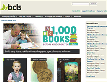 Tablet Screenshot of bcls.lib.nj.us