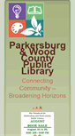 Mobile Screenshot of parkersburg.lib.wv.us