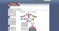 Desktop Screenshot of blanchester.lib.oh.us