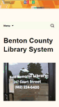 Mobile Screenshot of benton.lib.ms.us