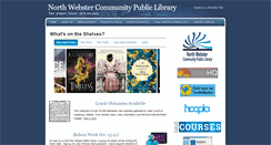 Desktop Screenshot of nweb.lib.in.us